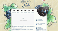 Desktop Screenshot of lamaisondesvinsduveron.com